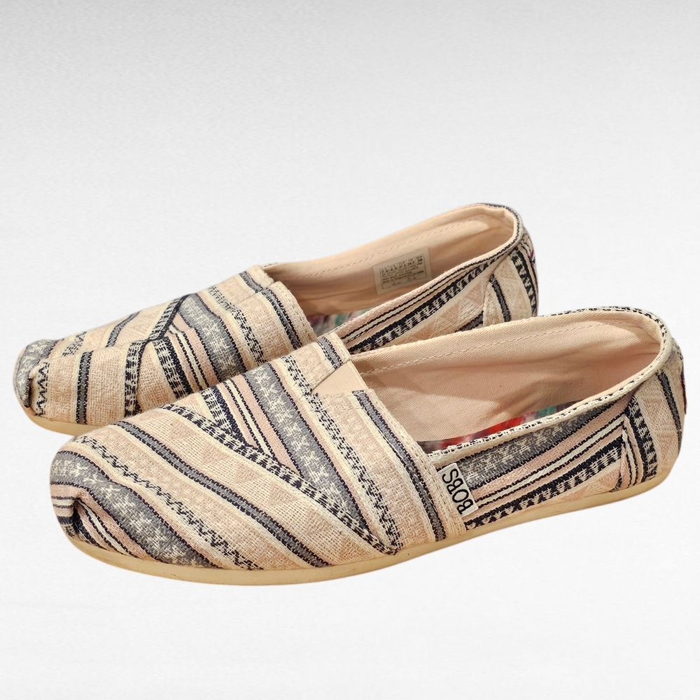 Skechers Bobs Plush Lil Fox Memory Foam Slip On Comfort Loafers Size 7.5